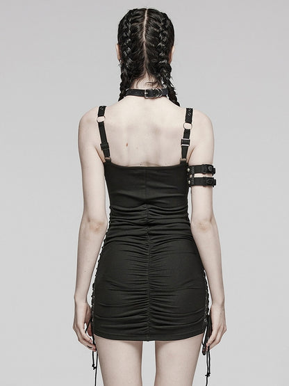 Black Sexy Punk Dress