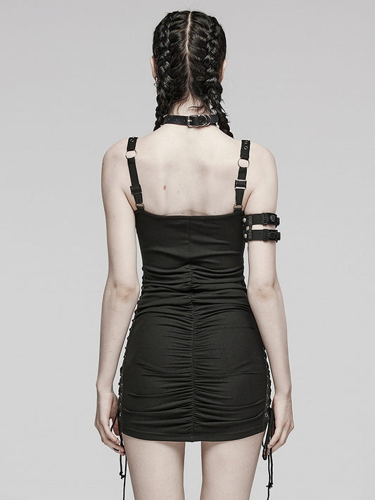 Black Sexy Punk Dress