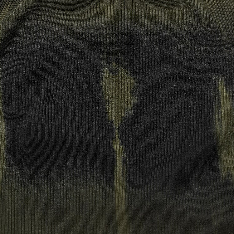 Black and Green Sexy Printed Tube Top