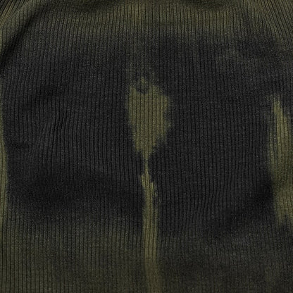 Black and Green Sexy Printed Tube Top