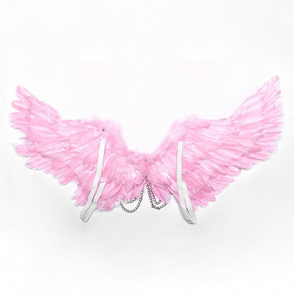 Pink Punk Feather Wing Harness
