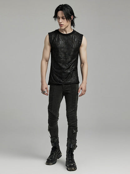 Black Goth Daily Tank Top