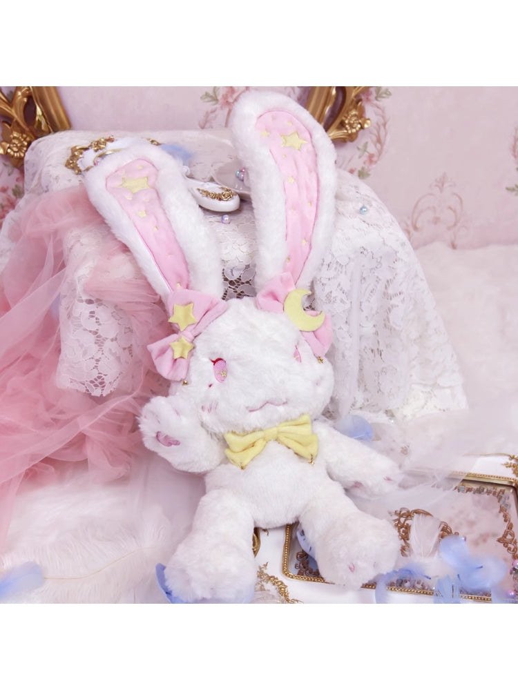 Star Moon Bunny Plush Crossbody Bag