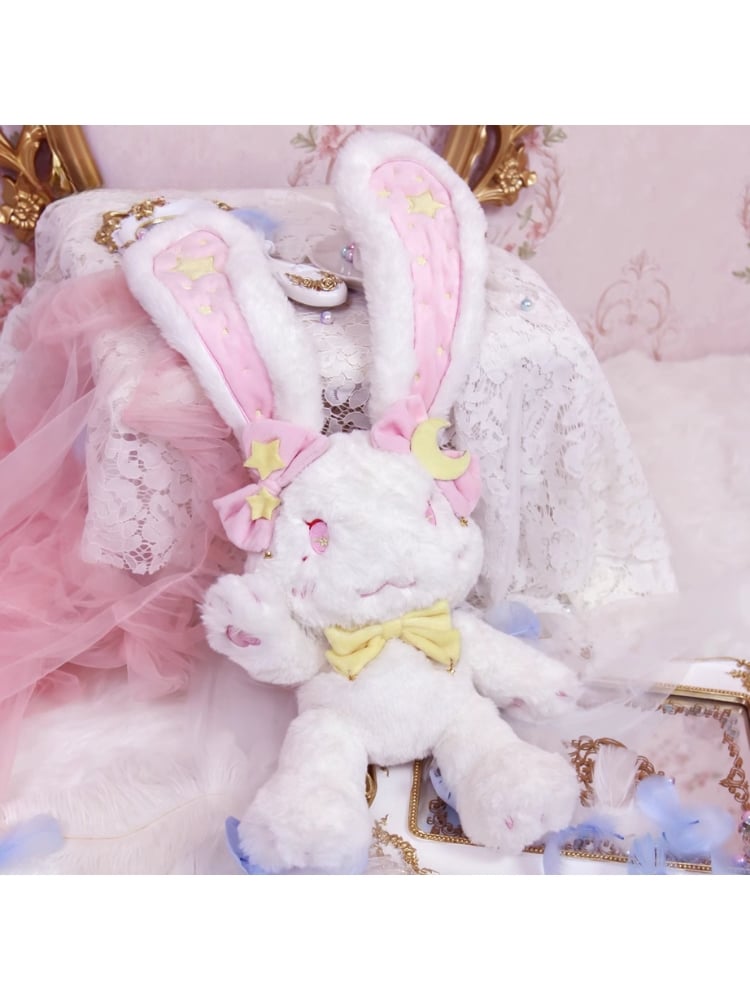 Star Moon Bunny Plush Crossbody Bag
