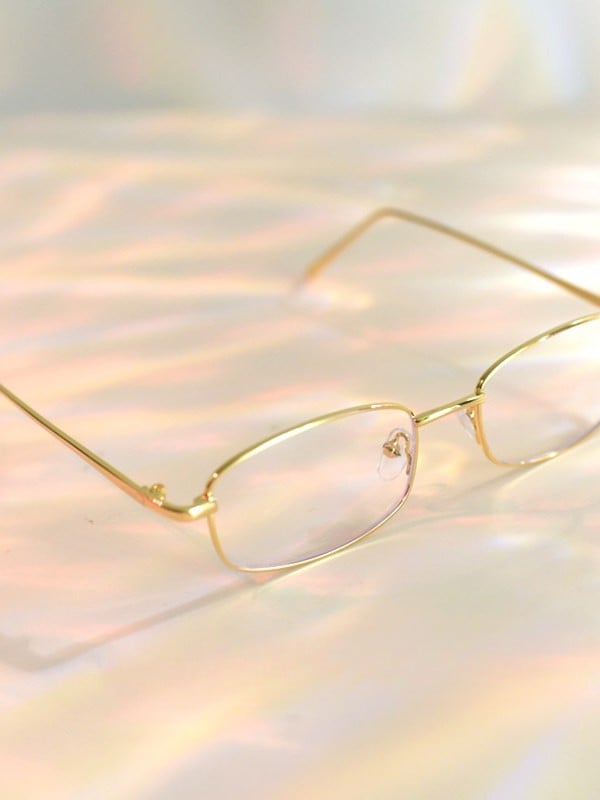 Gold/Silver/Black Cyberpunk Glasses