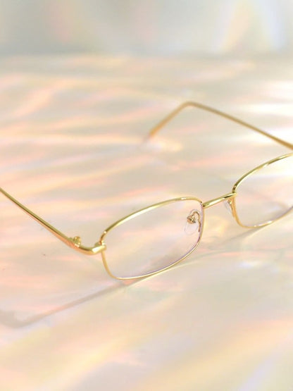 Gold/Silver/Black Cyberpunk Glasses