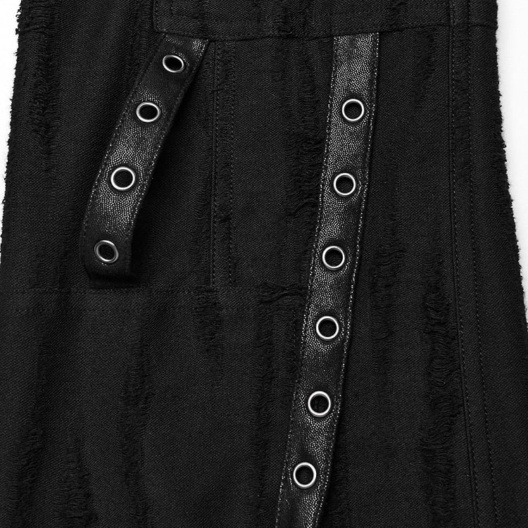 Black Cool Techwear Trousers