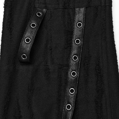 Black Cool Techwear Trousers