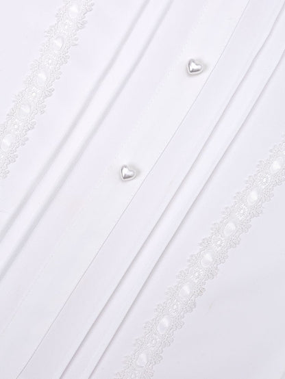 Open Shoulders Ruffle Off the Shoulder Long Sleeves White Blouse