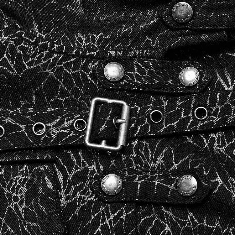 Black Handsome Techwear 3D Pocket Jacket