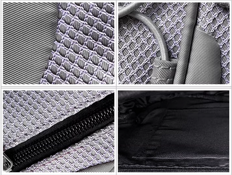 Gray/Pink Small Size Butterfly Backpack