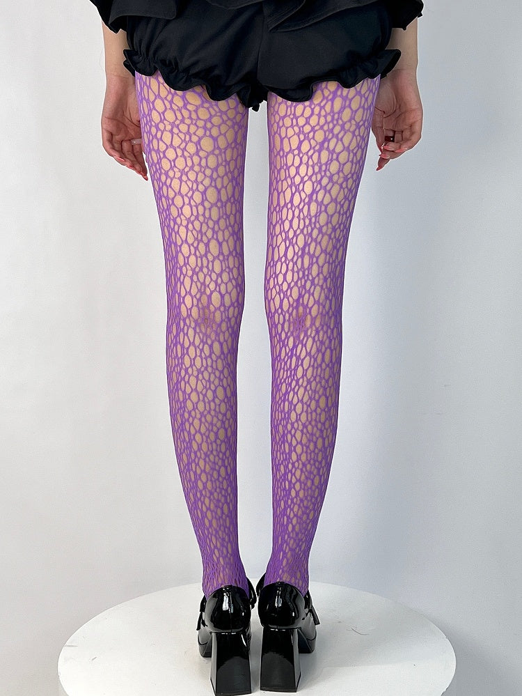 6 Color Options Y2K Cut-out Design Tights