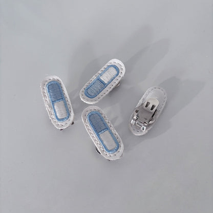 Tenshi Kaiwai Blue Round Toe Yami Kawaii Platform Sneakers