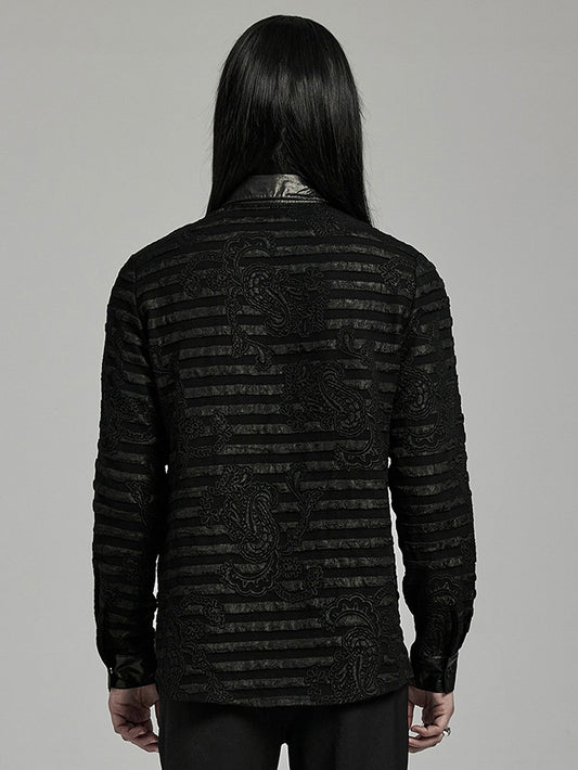 Minimalist Goth Men's Shirt