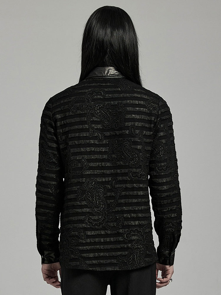 Minimalist Goth Men's Shirt