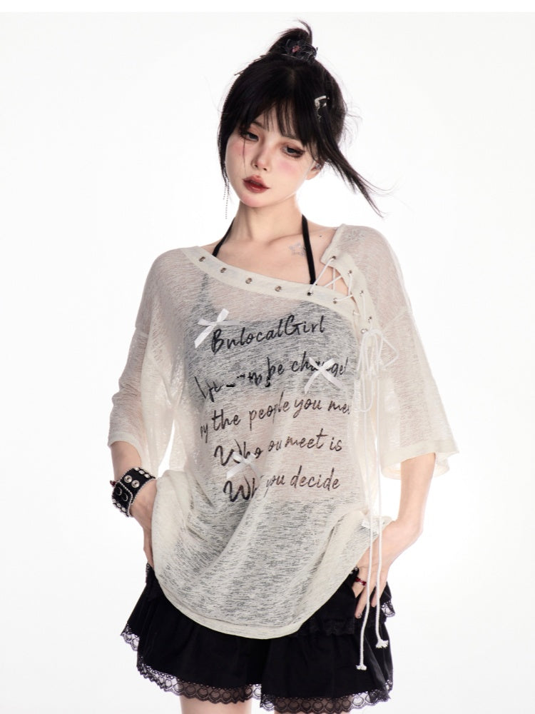 Leopard Pattern Buckle Straps Black Lace Trim Tiered Skirt