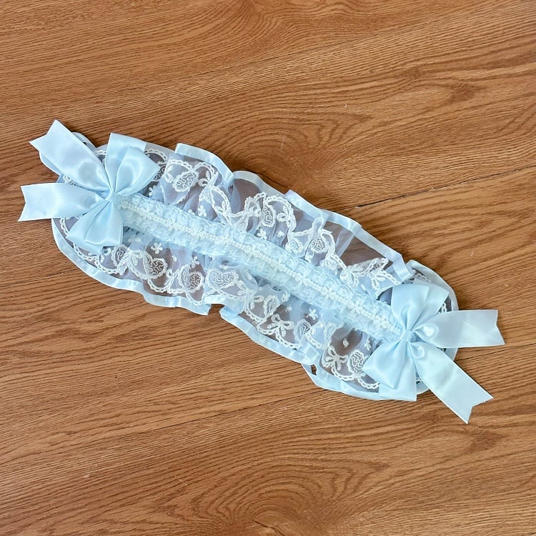 Blue / Pink Bowknots Hairband KC