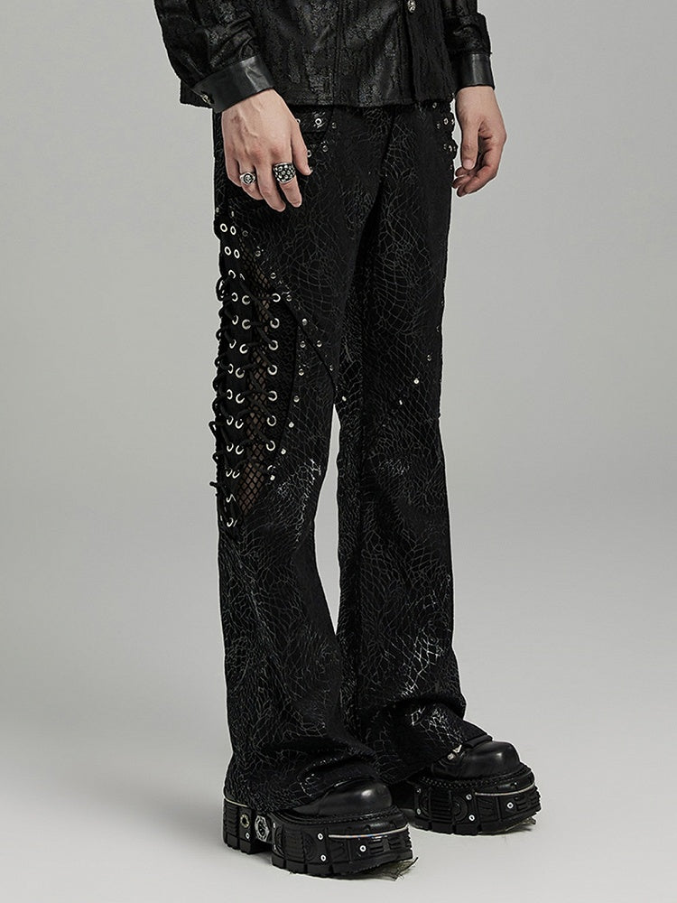 Punk Personalized Flare Pants