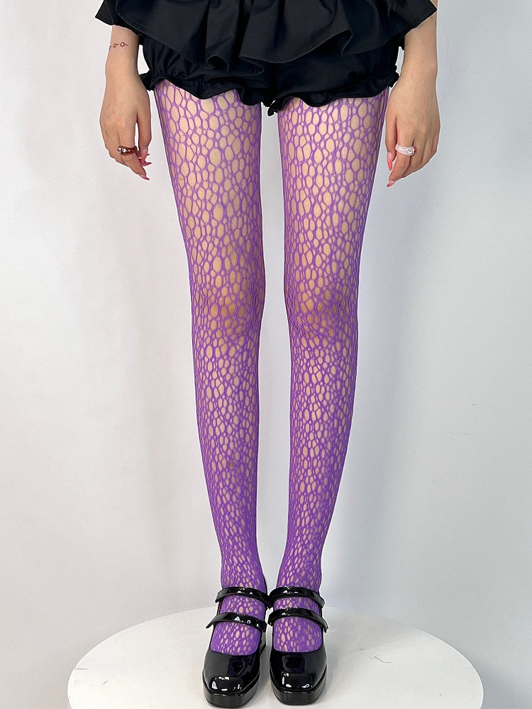 6 Color Options Y2K Cut-out Design Tights