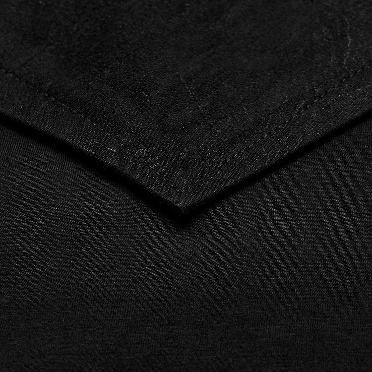 Black Punk Hooded Tank Top