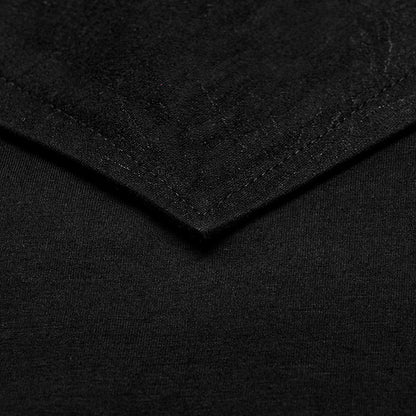 Black Punk Hooded Tank Top