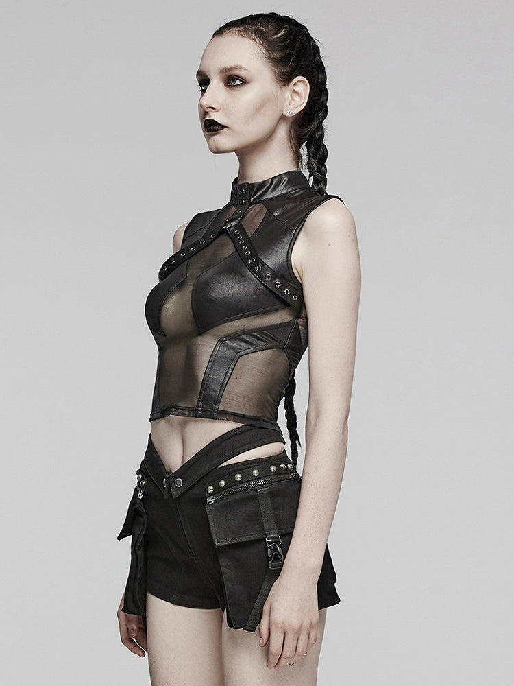 Black Sexy Perspective Top