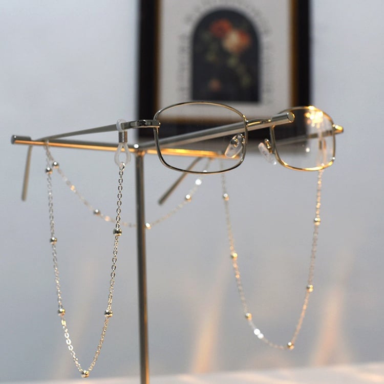 Punk Gothic Silver/Black/Gold Frame Glasses