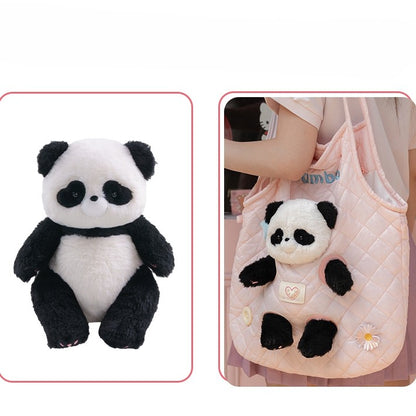 Pink Cut-out Design Crossbody Bag With 4 Options Detachable Plushie