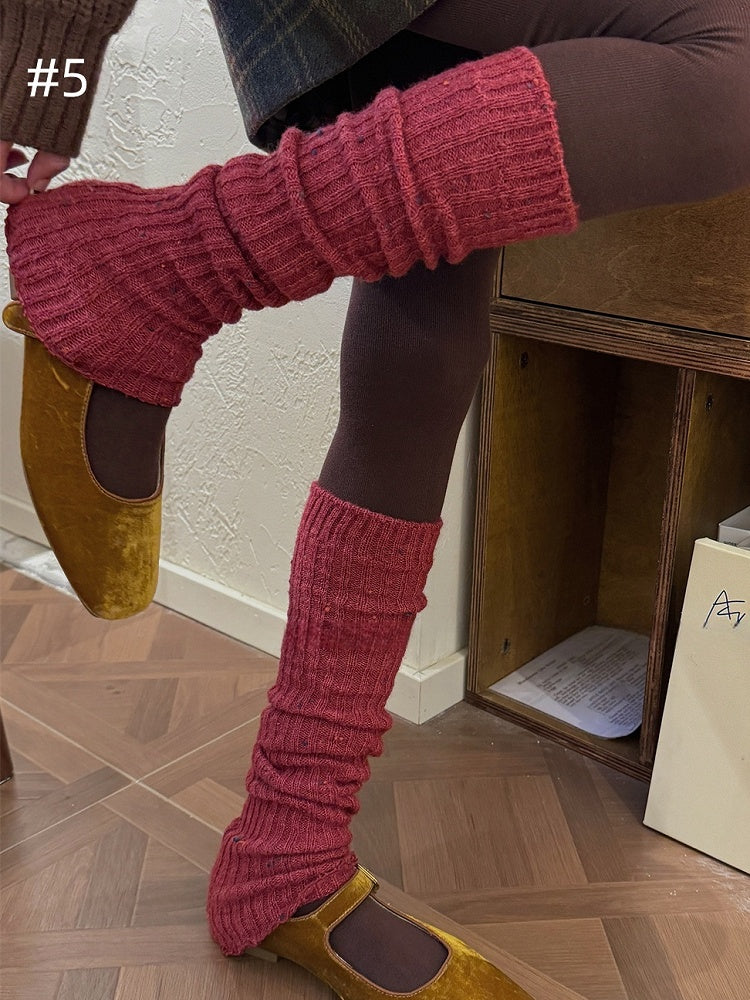10 Options Knitted Leg Warmers