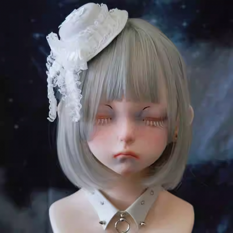 White Gothic Handmade Lace Bow Mini Hat Hairclip