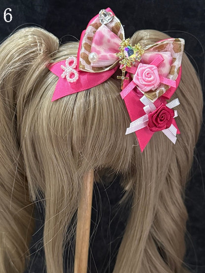 16 Options Bowknot /Floral BJD Doll Hairclip