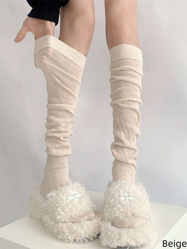 7 Color Options Maillard-Style Stockings