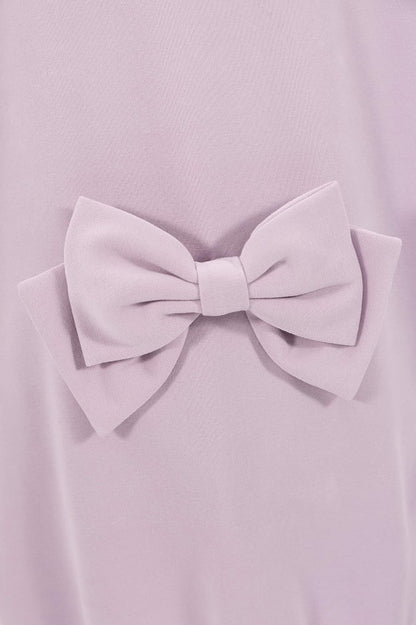 Purple Jirai Kei Lace Bows Decorated Landmine Style Hoodie