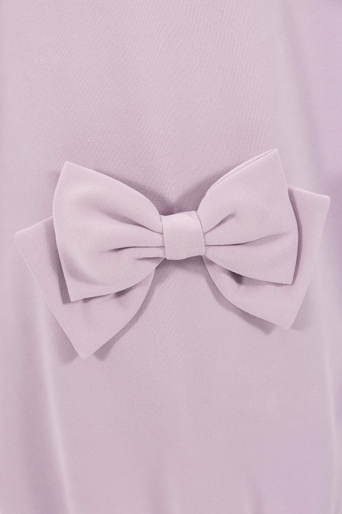 Purple Jirai Kei Lace Bows Decorated Landmine Style Hoodie