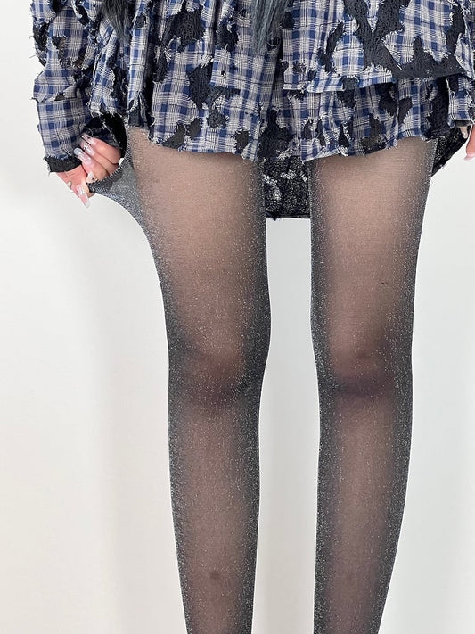 5 Color Options Semi-sheer Tights