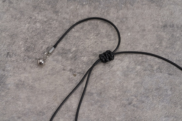 Gothic Red Heart Pendant Black Necklace