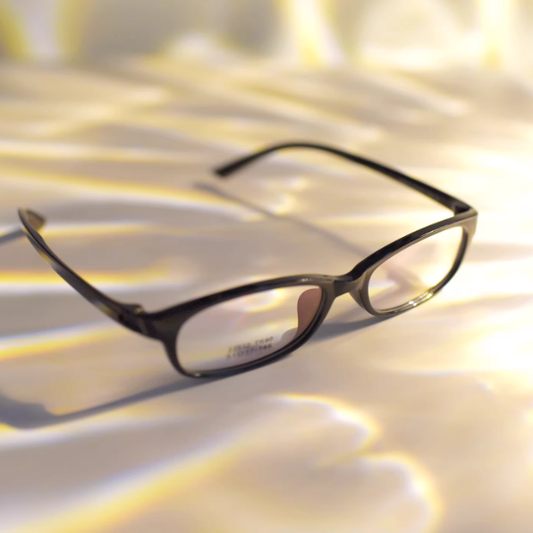 Wine Red/Black Cyberpunk Glasses