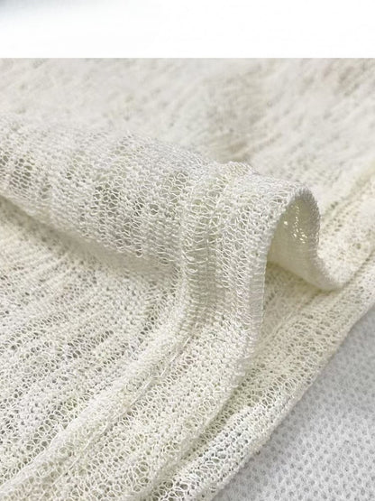 Apricot Lace-up Detail Swimsuit Print Asymmetrical Neckline Top