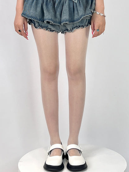 5 Color Options Semi-sheer Tights