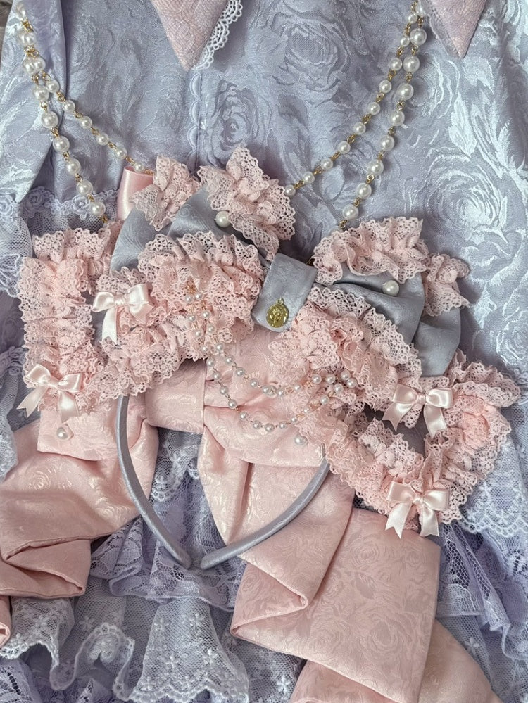 5 Color Options Beaded Charm Lace Trim Bowkont KC