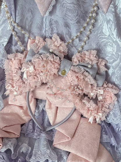 5 Color Options Beaded Charm Lace Trim Bowkont KC