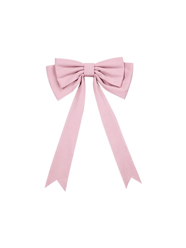 Clearance-Pink Big Bow