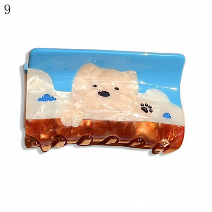 18 Options Bittersweet Animal Pattern Claw Clips