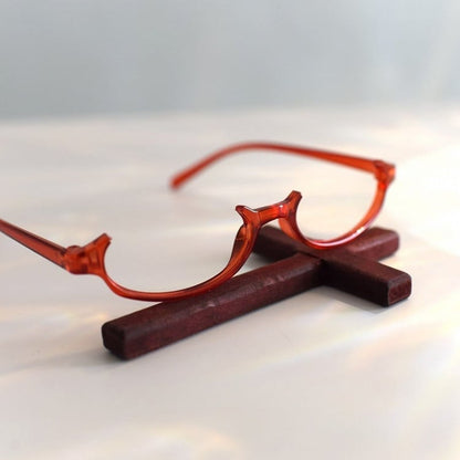 Wine Red Cyberpunk Eyeglasses Frame