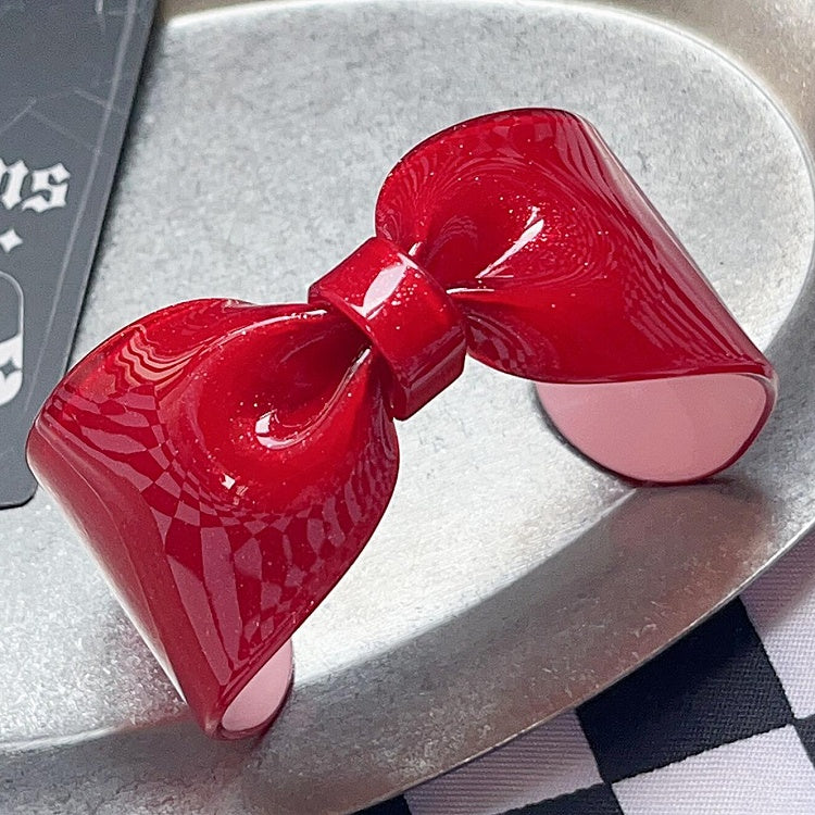 Red/White/Green/Rose Red Y2K Bowknot Cuff