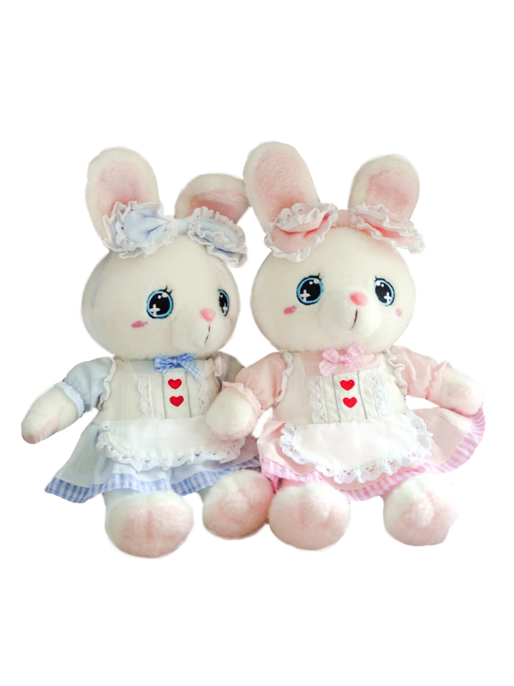 Puff Bunny Plush Crossbody / Backpack Bag