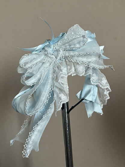 Pink / Blue / Black / Red Bowknot KC