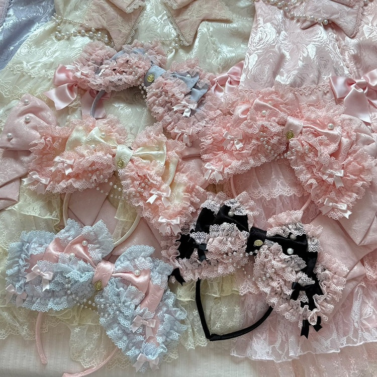 5 Color Options Beaded Charm Lace Trim Bowkont KC