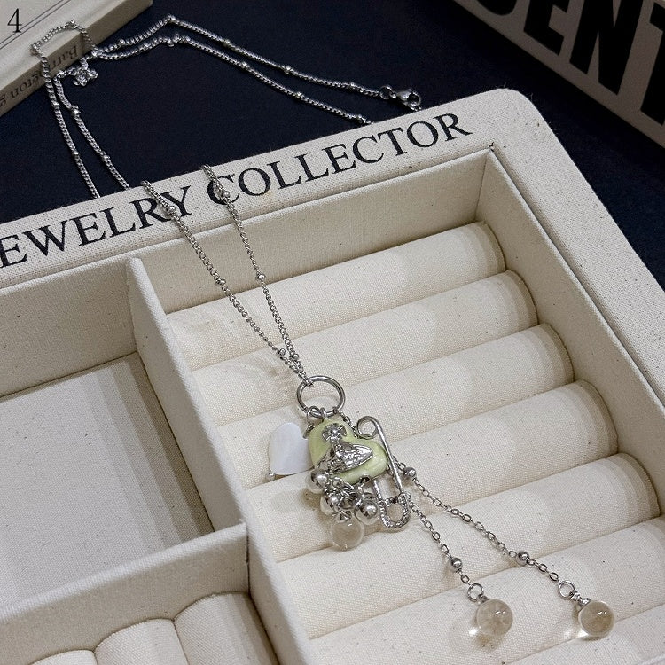 11 Options Y2K Heart Pendant Necklace