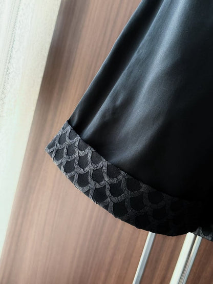 Black Ouji Lolita Boned Corset Belt High Waist Prince Shorts